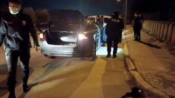 Polisin 'dur' ihtarına uymayan alkollü sürücü, 15 kilometrelik takiple yakalandı