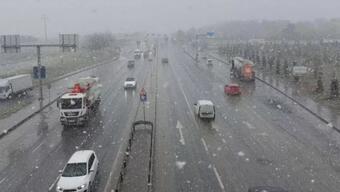 Kar İstanbul'a giriş yaptı: 5 gün sürecek