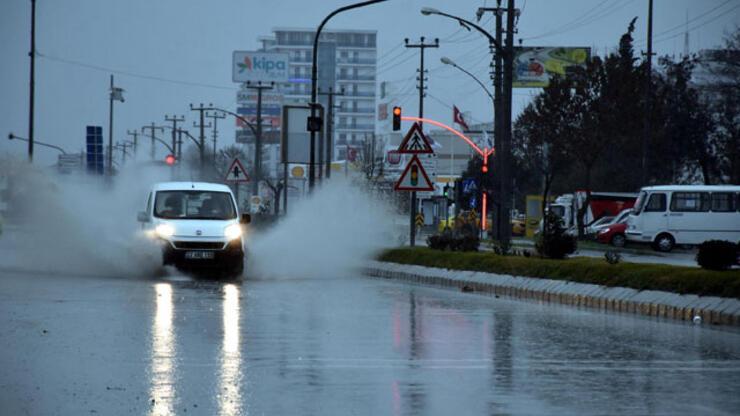 Meteoroloji'den Trakya için 'kuvvetli yağış' uyarısı