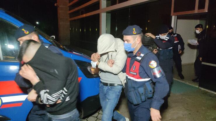 Samsun'da yazlık evlerden hırsızlık yapan 5 kişi tutuklandı