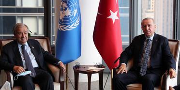 BM'den Cumhurbaşkanı Erdoğan'a tahıl koridoru teşekkürü