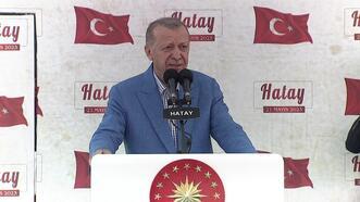 SON DAKİKA: Cumhurbaşkanı Erdoğan'dan Hatay'da açıklamalar