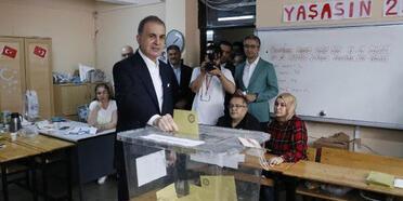 AK Parti Sözcüsü Çelik'in oy kullandığı sandıkta galip Kılıçdaroğlu