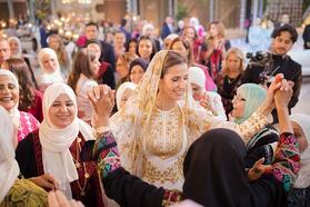 Orta Doğu'da yılın düğünü