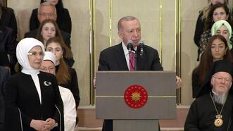 Cumhurbaşkanı Erdoğan'dan Külliye'de yeni dönemin ilk mesajları