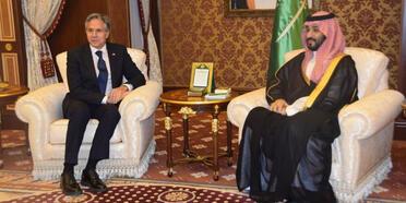 ABD Dışişleri Bakanı Blinken, Suudi Arabistan Veliaht Prensi Selman ile görüştü