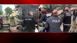 SON DAKİKA: Samsun'da 2 tramvay çarpıştı: Çok sayıda yaralı var