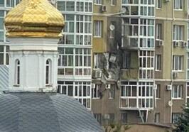 Rusya'da bir apartmana İHA düştü: 3 yaralı