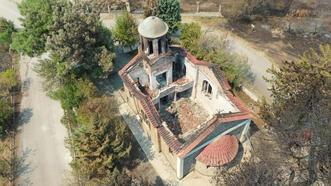 CNN TÜRK Yunanistan’da afet bölgesinde! Tarihi kilise harabeye döndü