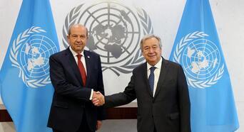 Tatar’dan BM Genel Sekreteri’ne: KKTC tanınmadan müzakere olmaz