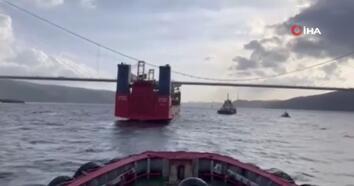 ASCALON isimli gemi İstanbul Boğazı’na giriş yaptı