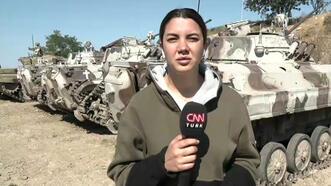 İlk kez CNN TÜRK görüntüledi! Ermeni ayrılıkçılardan ele geçirilen o tanklar