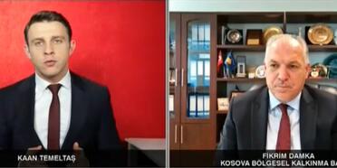 Kosova Bölgesel Kalkınma Bakanı Damka CNN Türk'e konuştu