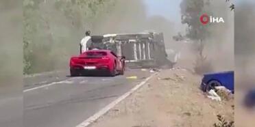 İtalya’da süper otomobil turu sırasında feci kaza