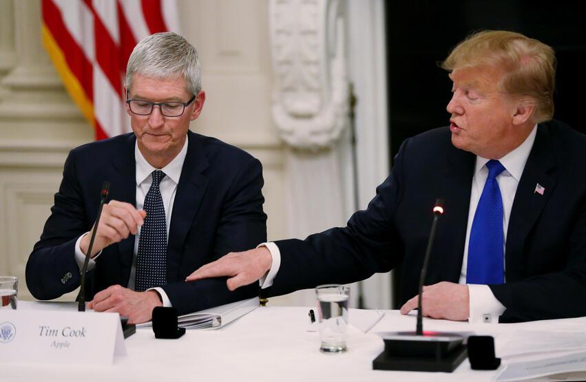 ABD Başkanı Trump'tan 'Apple' gafı