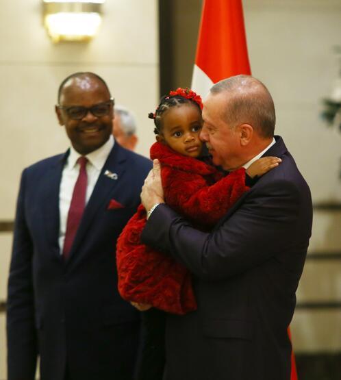 Cumhurbaşkanı Erdoğan, Zimbabve Büyükelçisini kabul etti