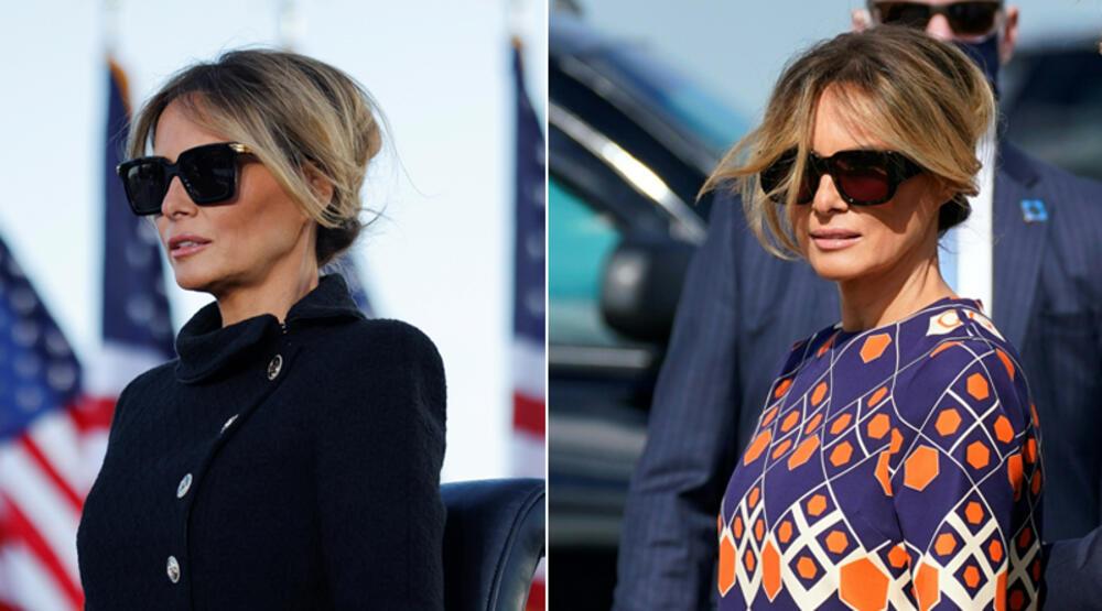 Melania Trump'ın tercihi ABD'de gündem oldu: Kıyafetiyle mesaj mı verdi?
