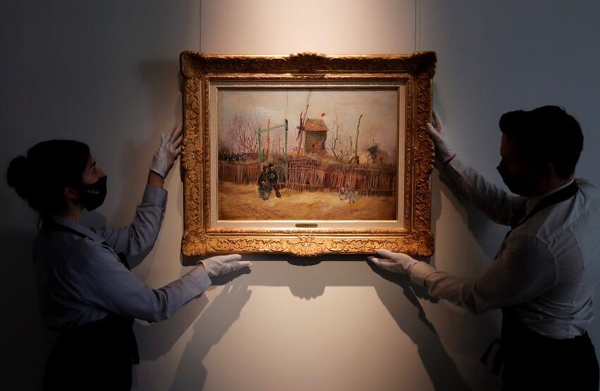 Van Gogh’un 100 yıl sonra ortaya çıkan eseri, 13 milyon Euro'ya satıldı