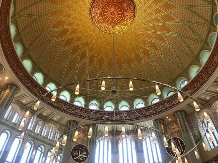 Taksim'deki cami cuma günü ibadete açılıyor