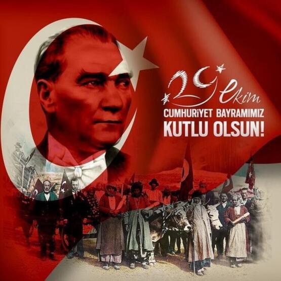Ünlü isimlerden 29 Ekim Cumhuriyet Bayramı paylaşımları