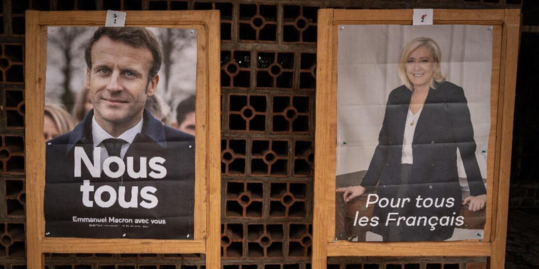 Fransa'da tarihi gün! Macron yeniden seçildi