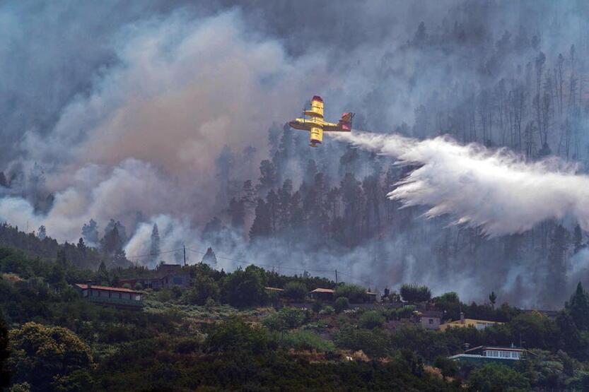İspanya’daki orman yangınları söndürülemiyor