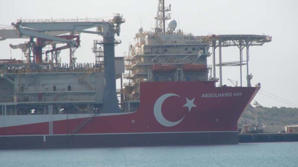 Abdülhamid Han gemisi Taşucu Limanı'na demirledi: 9 Ağustos'u bekliyor 