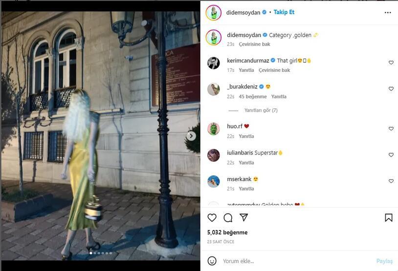 Didem Soydan'ın pozları sosyal medyayı salladı