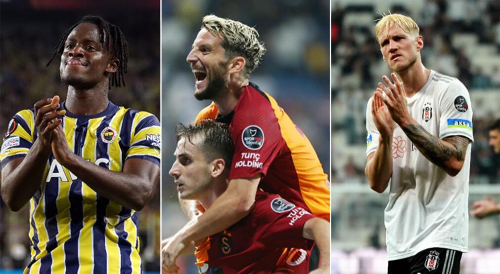 Transfermarkt Süper Lig'in en değerli futbolcularını güncelledi! İşte en pahalı futbolcular