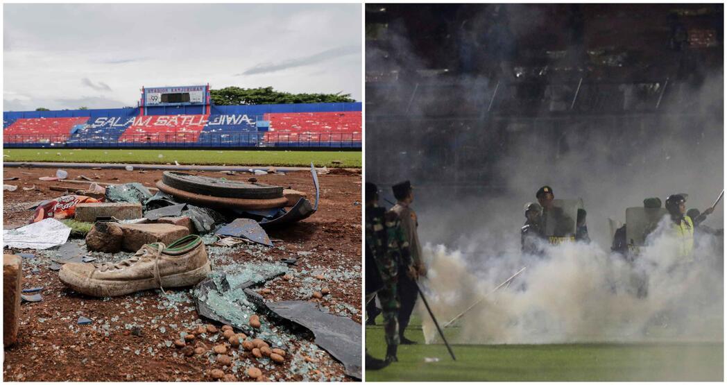 Endonezya'da futbol maçında çıkan izdihamda 32 çocuk hayatını kaybetti