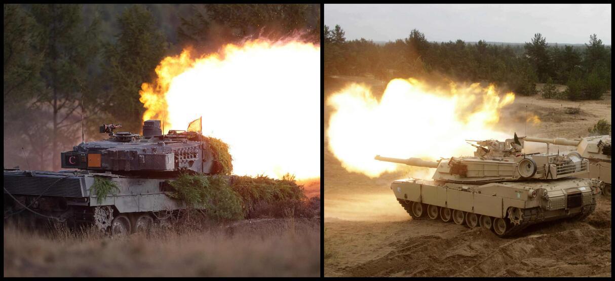 Ukrayna yolcusu tanklar: M1 Abrams ve Leopard 2 karşılaştırması