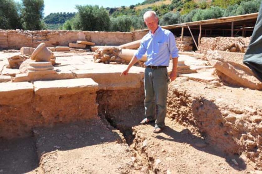Sardes Antik Kenti'nin altında fay hattı tespit edildi