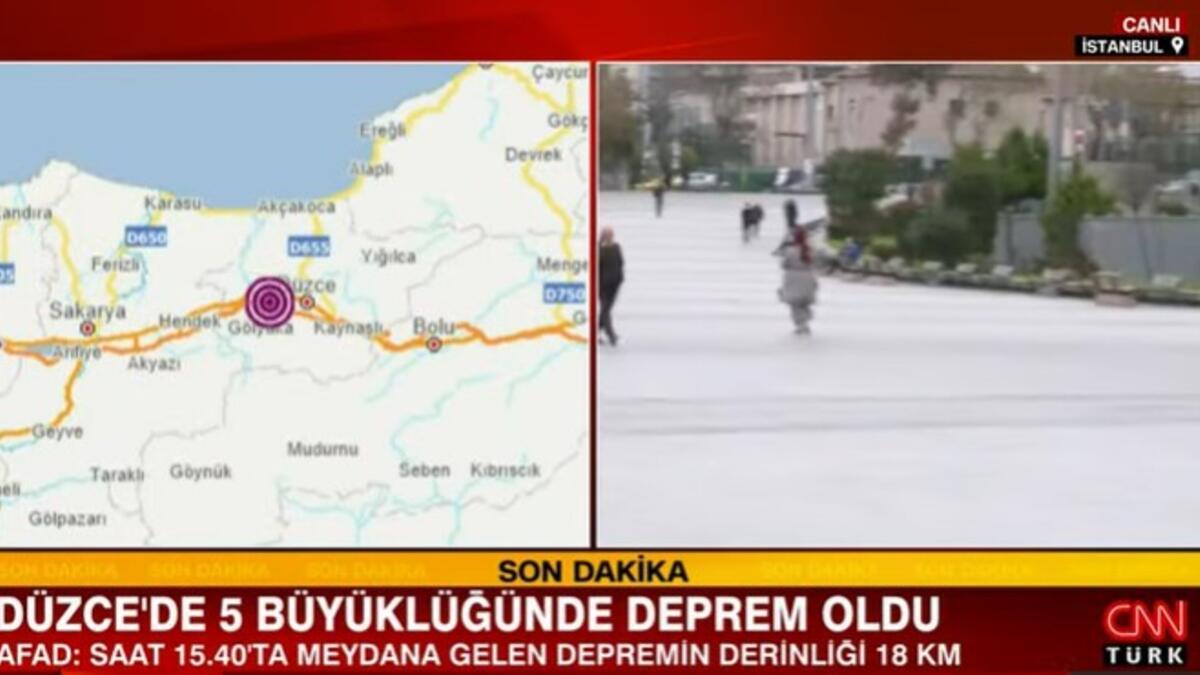 İstanbul'da deprem mi oldu? Son dakika Kocaeli ve Düzce'de deprem