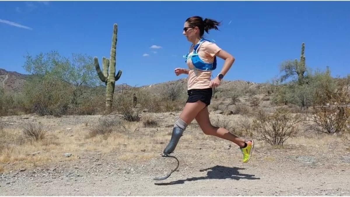 104 günde 104 maraton! 46 yaşındaki ampute sporcu rekor kırdı