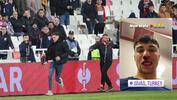 Sivasspor-Fiorentina maçında rakibe yumruklu saldırı