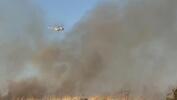Gaziantep'te yangına havadan ve karadan müdahale