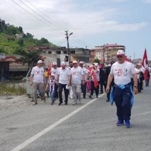 19 Mayısın 100üncü yılında Hopadan Atatepeye yürüdüler