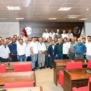 Sarıçam Belediye Başkanı Uludağ, muhtarlarla bir araya geldi