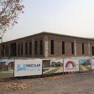 Hacılarda Aile Sağlığı merkezi inşaatı devam ediyor