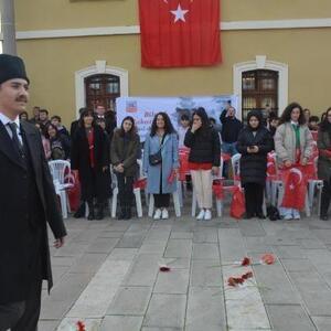 Atatürkün Bilecike gelişinin yıldönümü törenle kutlandı