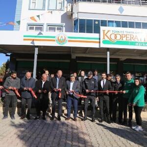 Ergani’de ikinci Tarım Kredi Kooperatifi marketi açıldı