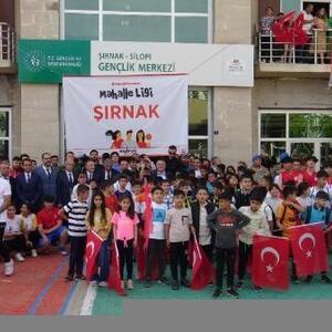 Şırnak’ta 300 sporcunun katıldığı ‘Mahalle Ligi’ turnuvası başladı