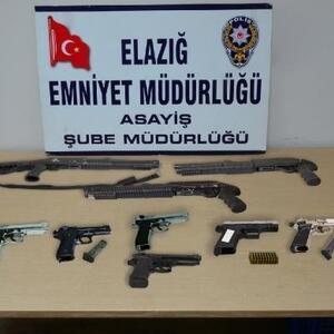 Elazığ’da son bir haftadaki asayiş uygulamalarında 22 tutuklama