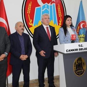 AK Partili Akbaşoğlu ve MHPli Yılık, Çankırıyı ziyaret etti