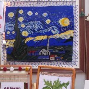 Van Goghun Yıldızlı Gecesi, kilim motiflerine girdi