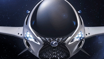 Lexus uzay aracı tasarladı