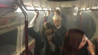 Londra metrosunda duman paniği