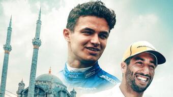 McLaren pilotları İstanbul'u bekliyor