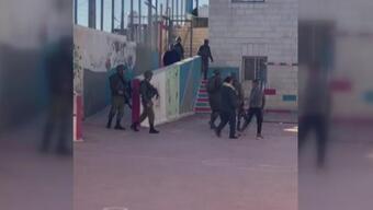İsrail güçlerinden okula baskın: 2 öğrenci gözaltına alındı