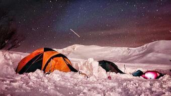 Uludağ'da milyon yıldızlı kamp